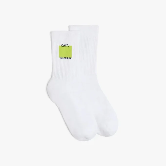 Acid Lime Logo Square Socks Acid Lime Logo Square Socks
