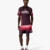 Aubergine Gradient Football Shorts Aubergine Gradient Football Shorts