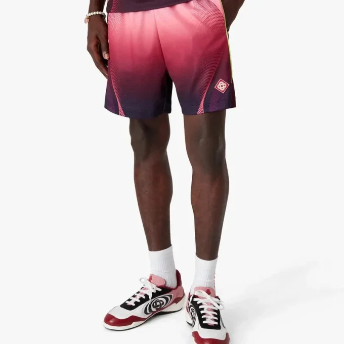 Aubergine Gradient Football Shorts Aubergine Gradient Football Shorts