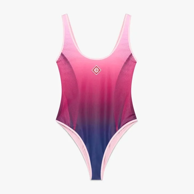 Aubergine Gradient Swimsuit Aubergine Gradient Swimsuit