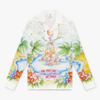 Better Days Long Sleeve Silk Shirt