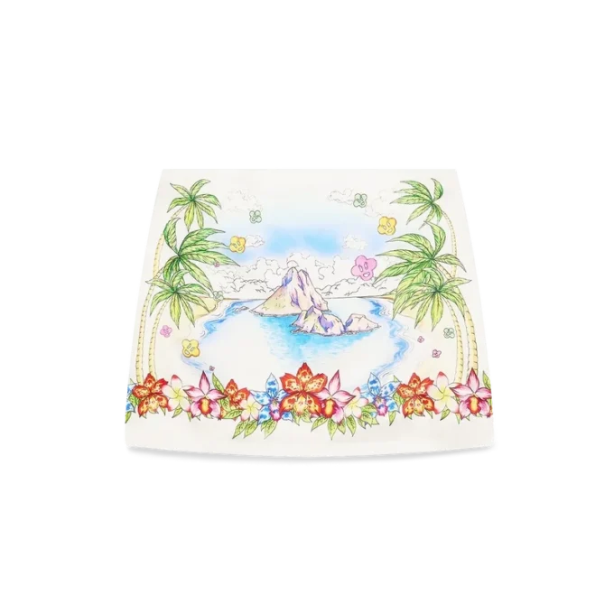 Better Days Silk Satin Mini Skirt Better Days Silk Satin Mini Skirt