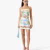 Better Days Silk Satin Mini Skirt Better Days Silk Satin Mini Skirt