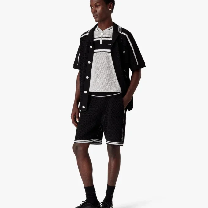 Black Mesh Shorts Black Mesh Shorts