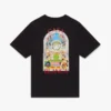 Black Tennis Landscape Short Sleeve T-Shirt Black Tennis Landscape Short Sleeve T-Shirt