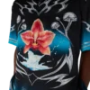 Blades Short Sleeve Silk Satin Shirt Blades Short Sleeve Silk Satin Shirt