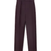 Blend Tailored Side Stripe Wool Silk Trousers Blend Tailored Side Stripe Wool Silk Trousers