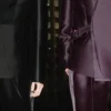Blend Tailored Wool Silk Wrap Jacket Blend Tailored Wool Silk Wrap Jacket