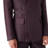 Blend Tailored Wool Silk Wrap Jacket Blend Tailored Wool Silk Wrap Jacket