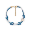 Blue Knotted Necklace Blue Knotted Necklace