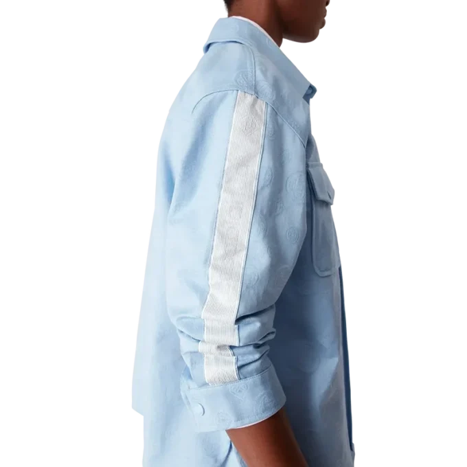 Blue Monogram Long Sleeve Shirt Blue Monogram Long Sleeve Shirt