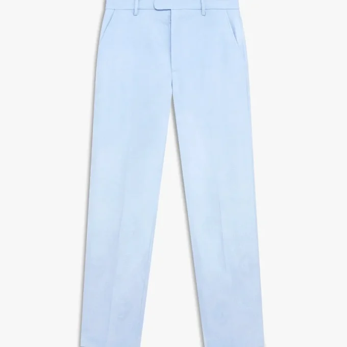Blue Monogram Tailored Jacquard Trousers Blue Monogram Tailored Jacquard Trousers