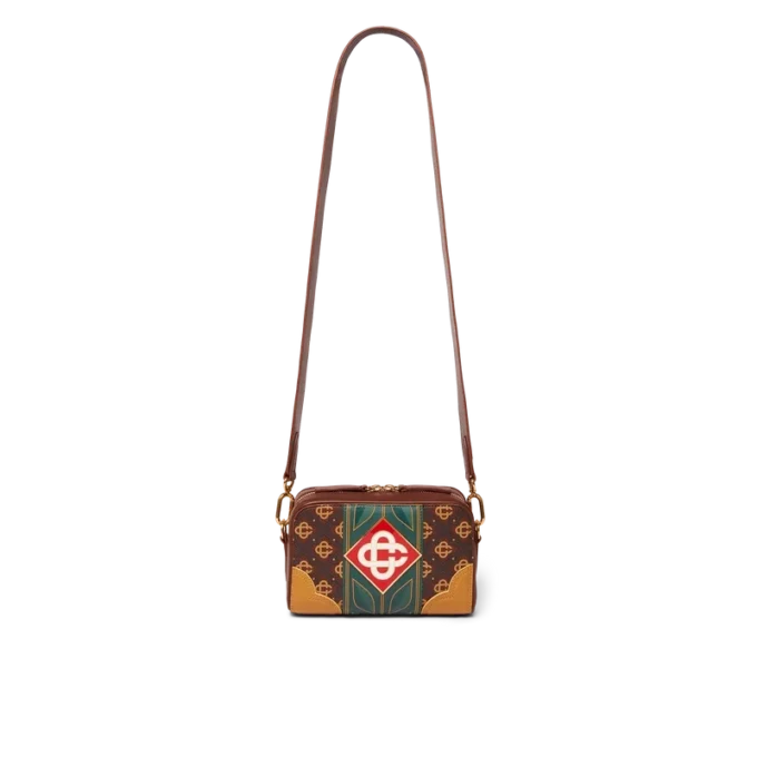Brown Monogram Crossbody Bag Brown Monogram Crossbody Bag