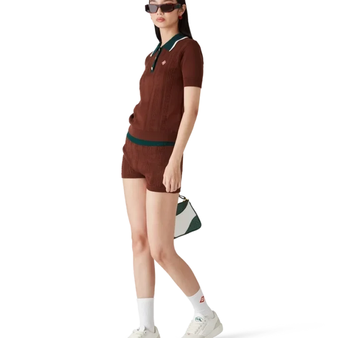 Cable Knit Mini Shorts Cable Knit Mini Shorts