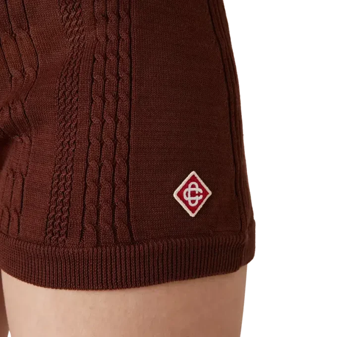 Cable Knit Mini Shorts Cable Knit Mini Shorts