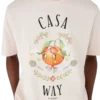 Casa Way Orange Mascot Short Sleeve T-Shirt