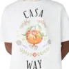 Casa Way Orange Mascot Short Sleeve T-Shirt