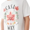 Casa Way Orchid Logo Short Sleeve T-Shirt