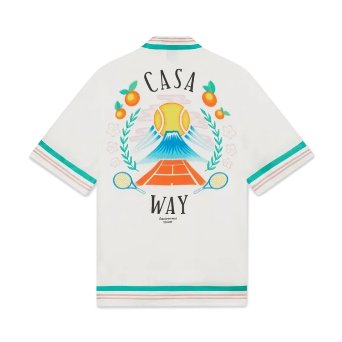 Casa Way Short Sleeve Silk Shirt