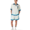 Casa Way Skate Short Sleeve Silk Shirt Casa Way Skate Short Sleeve Silk Shirt