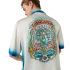 Casa Way Skate Short Sleeve Silk Shirt Casa Way Skate Short Sleeve Silk Shirt