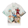 Celebration Du Sport Short Sleeve Silk Shirt Celebration Du Sport Short Sleeve Silk Shirt