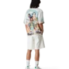 Celebration Du Sport Short Sleeve Silk Shirt Celebration Du Sport Short Sleeve Silk Shirt