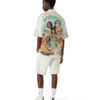 Celebration Du Sport Short Sleeve Silk Shirt Celebration Du Sport Short Sleeve Silk Shirt