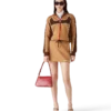 Chenille Panelled Mini Skirt Chenille Panelled Mini Skirt