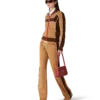 Chenille Panelled Track Pants Chenille Panelled Track Pants