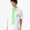 Collage D’icones Graphiques Embroidered Short Sleeve Shirt