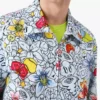 Collage D’icones Graphiques Repeat Zip-Up Jacket