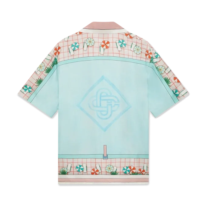Copacabana Short Sleeve Silk Shirt Copacabana Short Sleeve Silk Shirt