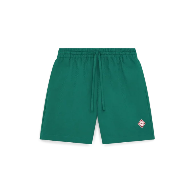 Cotton Monogram Jacquard Shorts