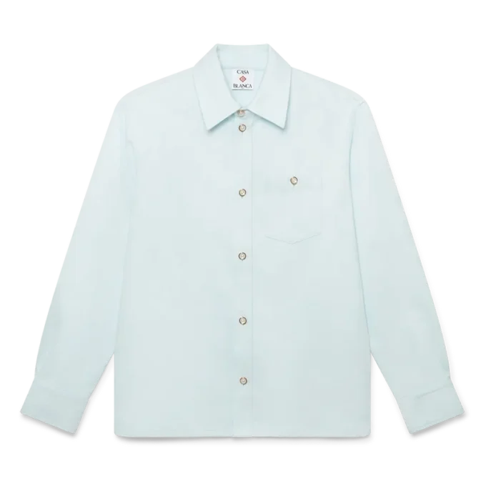 Cotton Monogram Long Sleeve Shirt Cotton Monogram Long Sleeve Shirt