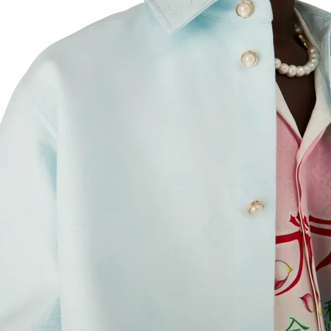 Cotton Monogram Long Sleeve Shirt Cotton Monogram Long Sleeve Shirt