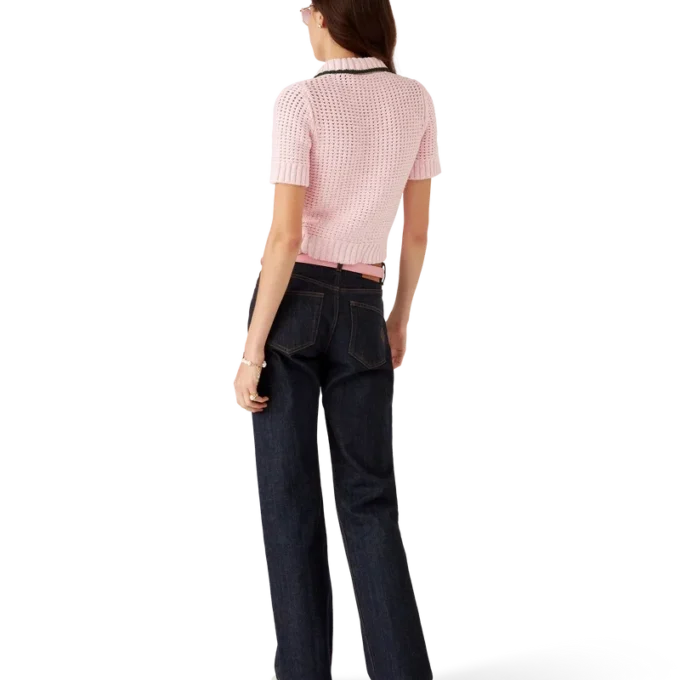 Cotton Moulina Polo Shirt