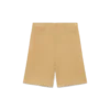Cotton Pleated Shorts