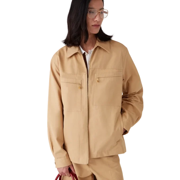 Cotton Zip Jacket Cotton Zip Jacket