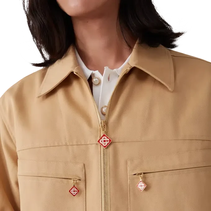 Cotton Zip Jacket Cotton Zip Jacket