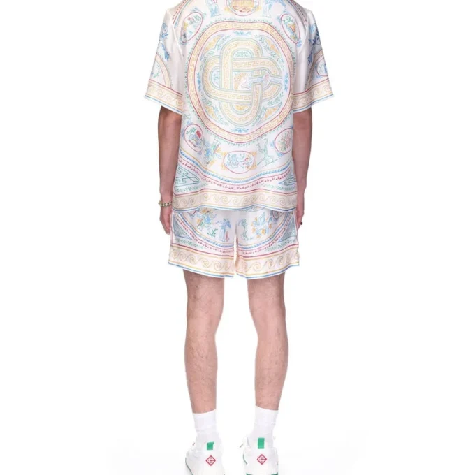 Crayon Vase Silk Shirt