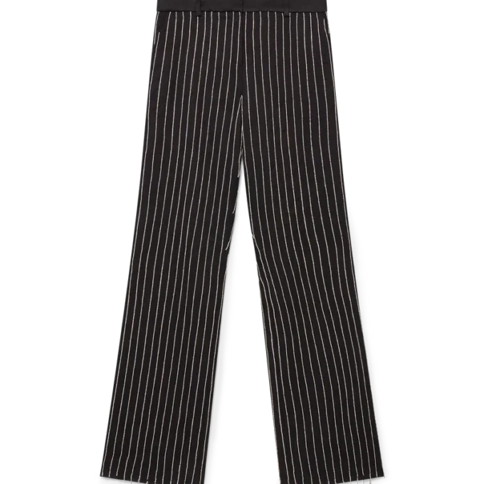 Crystal Embellished Tailored Trousers