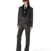 Crystal Embellished Tailored Trousers