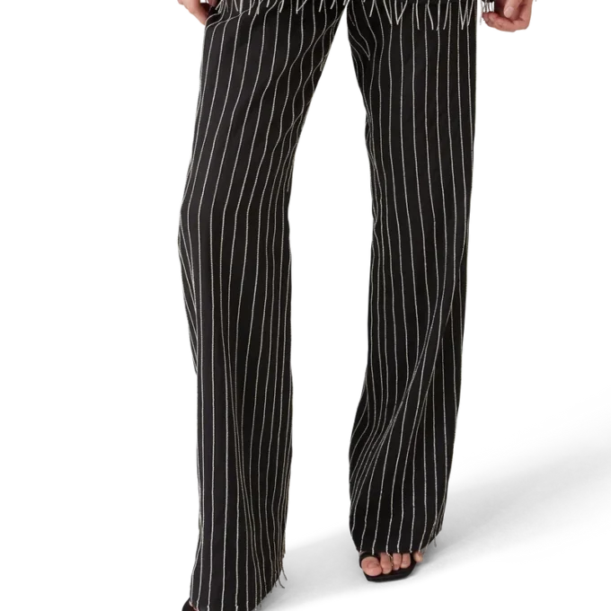 Crystal Embellished Tailored Trousers