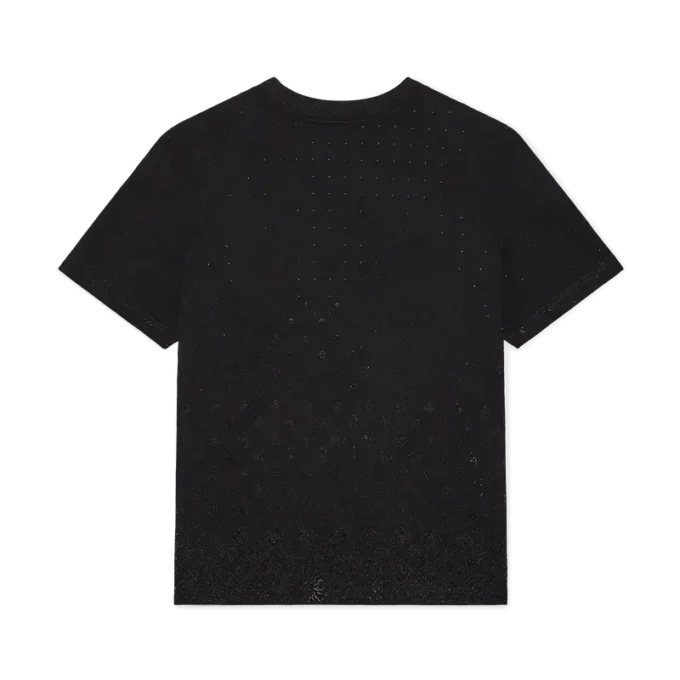 Crystal Monogram Logo Short Sleeve T-Shirt Crystal Monogram Logo Short Sleeve T-Shirt