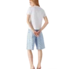 Crystal Warped Logo Fitted Short Sleeve T-Shirt Crystal Warped Logo Fitted Short Sleeve T-Shirt