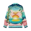 Danse De La Mer Long Sleeve Silk Shirt Danse De La Mer Long Sleeve Silk Shirt