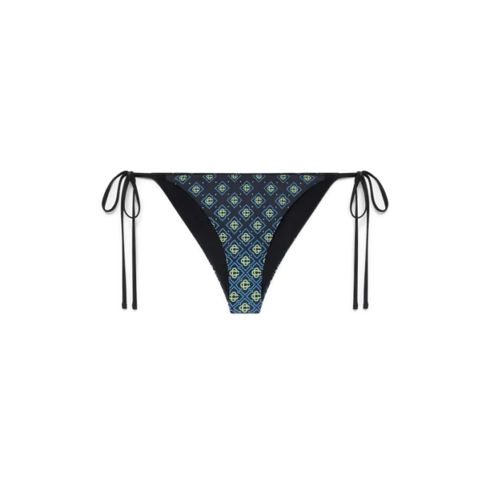 Degrade Black Monogram Bikini Bottom Degrade Black Monogram Bikini Bottom