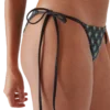 Degrade Black Monogram Bikini Bottom Degrade Black Monogram Bikini Bottom