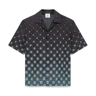 Degrade Black Monogram Short Sleeve Swimwear Degrade Black Monogram Short Sleeve Swimwear